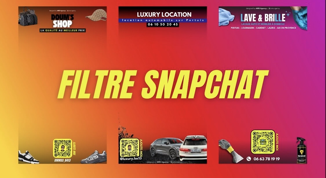 Showcase Filtres Snapchat